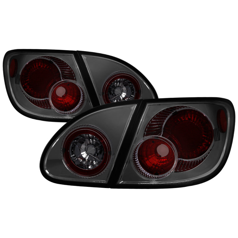 Spyder Toyota Corolla 03-08 Euro Style Tail Lights Smoke ALT-YD-TC03-SM Tail Lights SPYDER