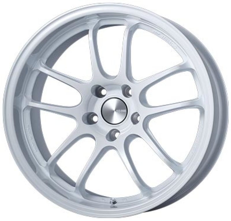 Enkei PF01EVO 17x9 0mm Offset 5x114.3 75mm Bore Pearl White Wheel Special Order / No Cancel Wheels - Cast Enkei