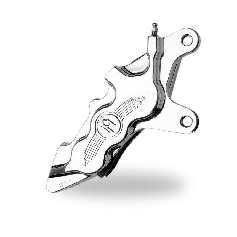 Performance Machine Frt 6 Pistn Diff Bore Clpr - Chrome Brake Calipers - Perf Performance Machine