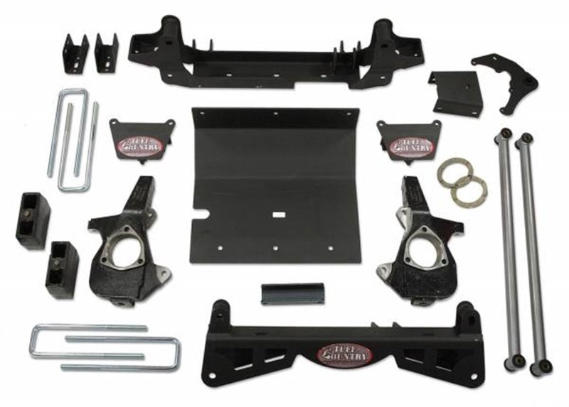 Tuff Country 01-06 Chevy Silverado 1500HD 4x4 6in Lift Kit (w/3pc Sub Frame No Shocks) Lift Kits Tuff Country