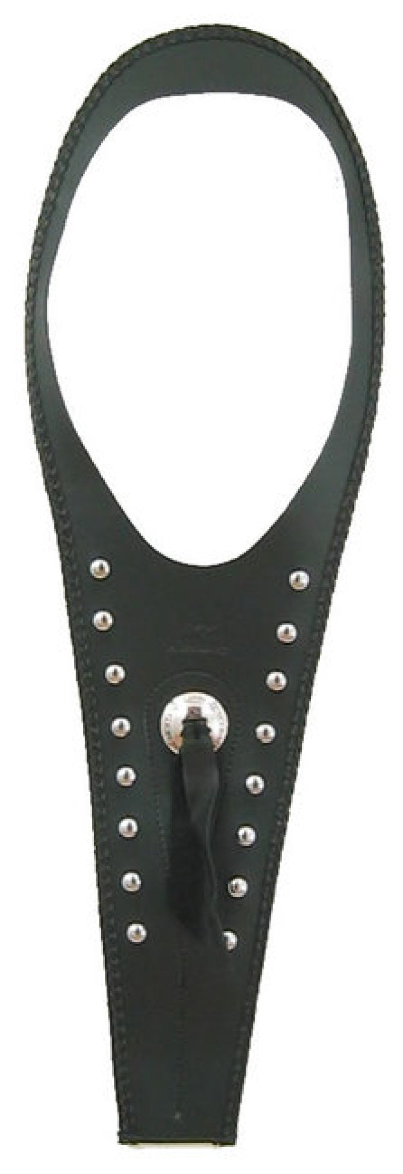 Mustang 99-11 Yamaha V-Star 1100, 00-11 Classic Tank Bib w/Studs - Black Tank Bibs Mustang Motorcycle