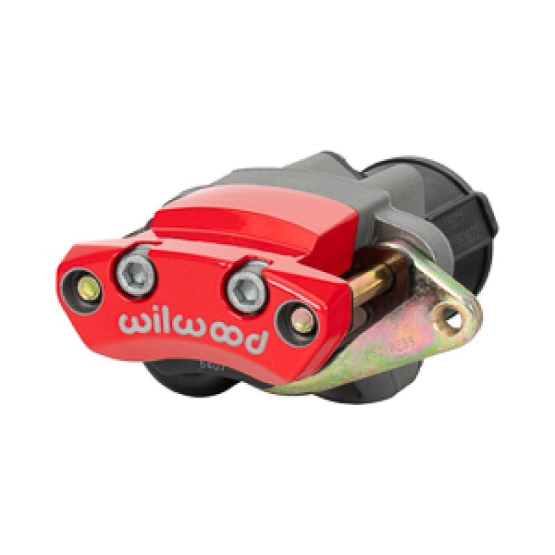 Wilwood Red Electric Parking Brake Caliper - 2in Bracket - 1.19-1.25in - Right Brake Calipers - Perf Wilwood