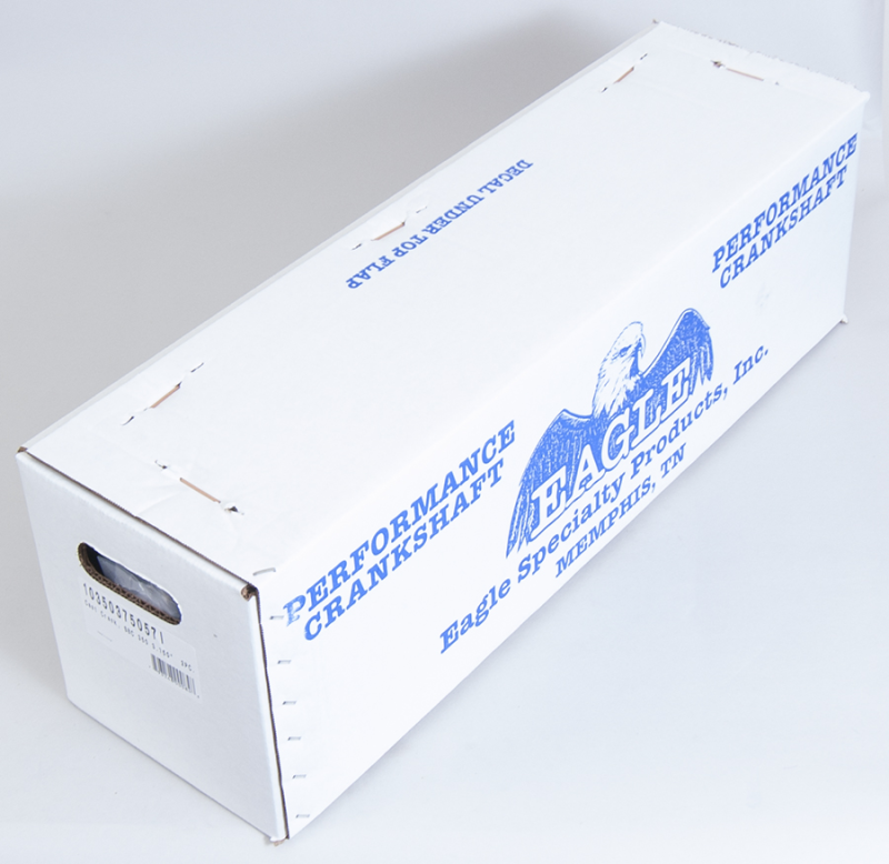 Eagle Chevrolet 305/350 Small Block 2pc Rear Seal 3.75in Stroke Internal Balance Cast Crank Shaft Crankshafts Eagle