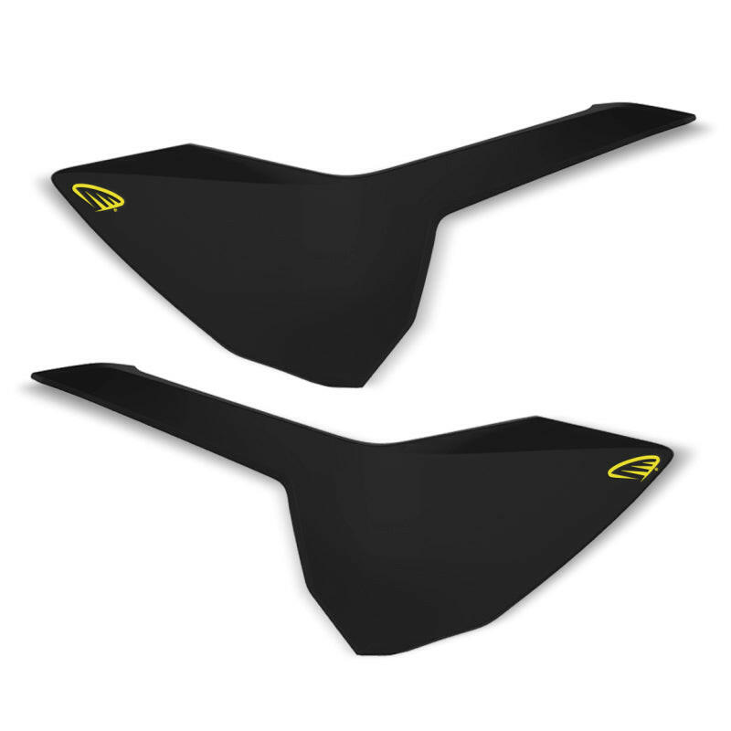 Cycra 16-19 Husqvarna FC/FX//TC/TE/TX Side Number Panels - Black Plastics Cycra