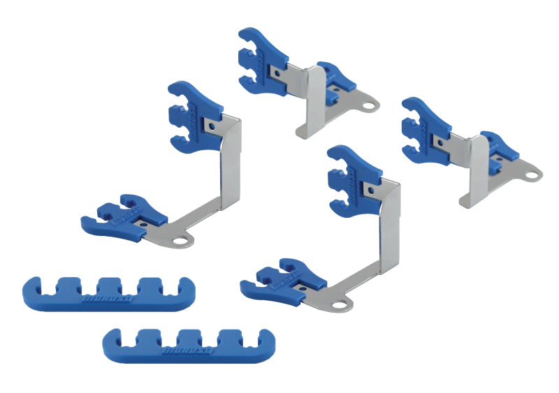 Moroso Chevrolet Small Block Show Car Ignition Wire Loom Kit - 7-9mm - Blue Wire Loom Moroso