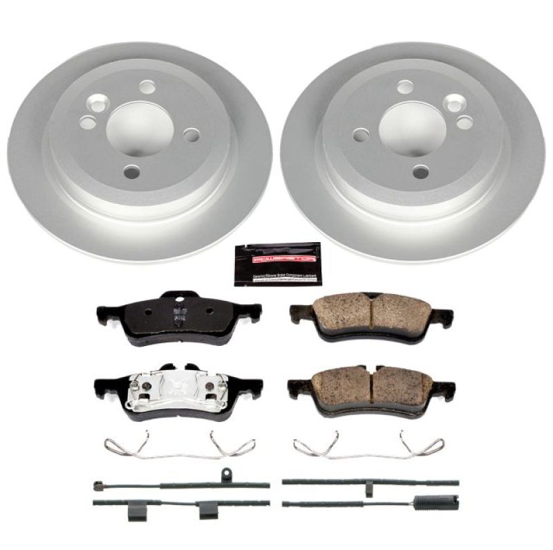 Power Stop 02-06 Mini Cooper Rear Z23 Evolution Sport Coated Brake Kit Brake Kits - Performance D&S PowerStop