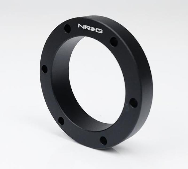 NRG Hub Spacer 1/2in. Not Threaded - Black Steering Wheel Hubs NRG