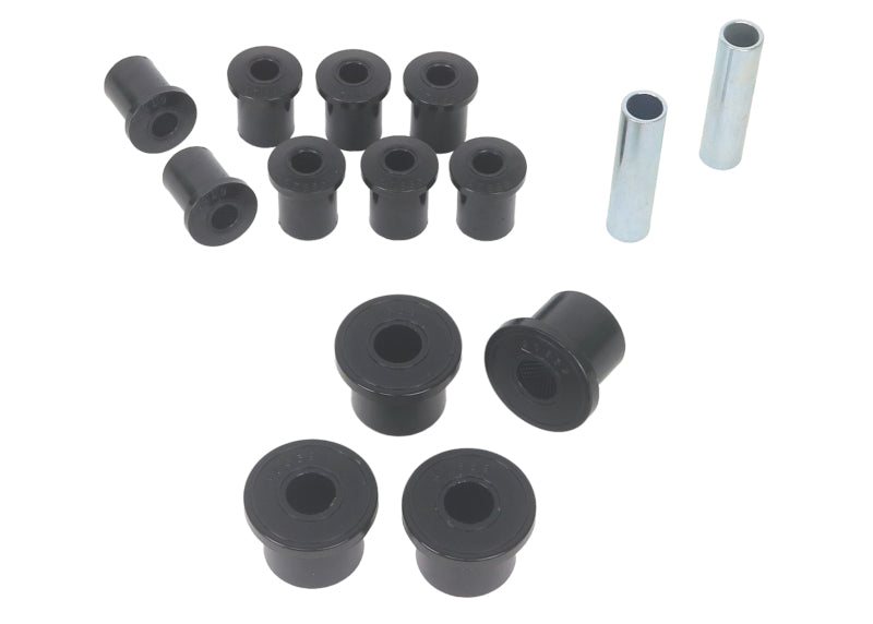 Whiteline 1981-1985 Jeep Scrambler Rear Leaf Spring & Shackle Bushings Spring Insulators Whiteline