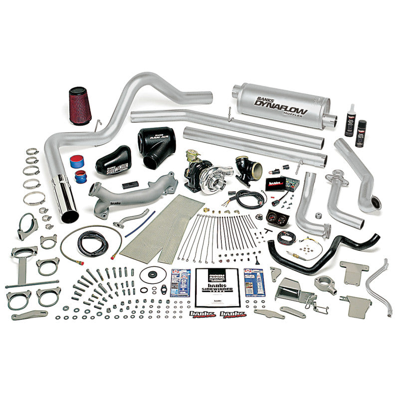 Banks Power 83-93 Ford 7.3L Trk E4Od Sidewinder Turbo System - Wastegated Turbo Kits Banks Power