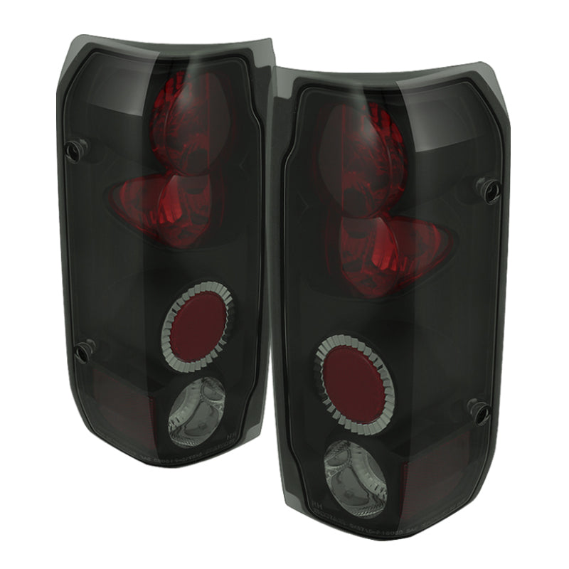 Spyder Ford F150 87-96/Ford Bronco 88-96 Euro Style Tail Lights Black Smoke ALT-YD-FF15089-BSM Tail Lights SPYDER