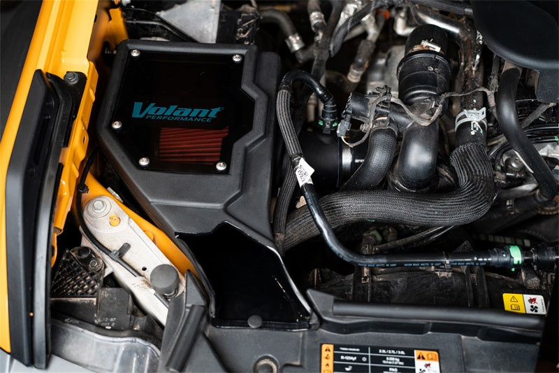 Volant 21-25 Ford Bronco 2.3L Closed Box Air Intake With DryTech 3D Dry Filter Cold Air Intakes Volant