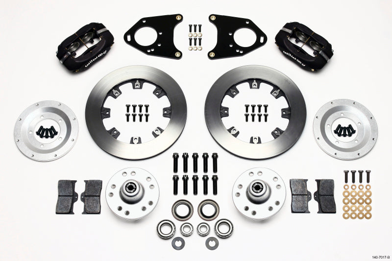 Wilwood Forged Dynalite Front Kit 12.19in 71-80 Pinto/Mustang II Disc & Drum Big Brake Kits Wilwood