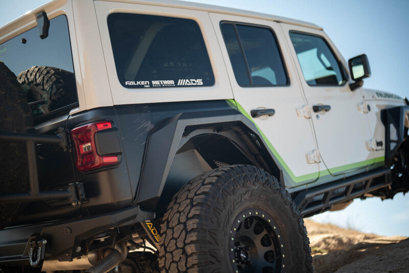 DV8 Offroad 18-25 Jeep Wrangler JL Armor Fender Flares Fenders DV8 Offroad
