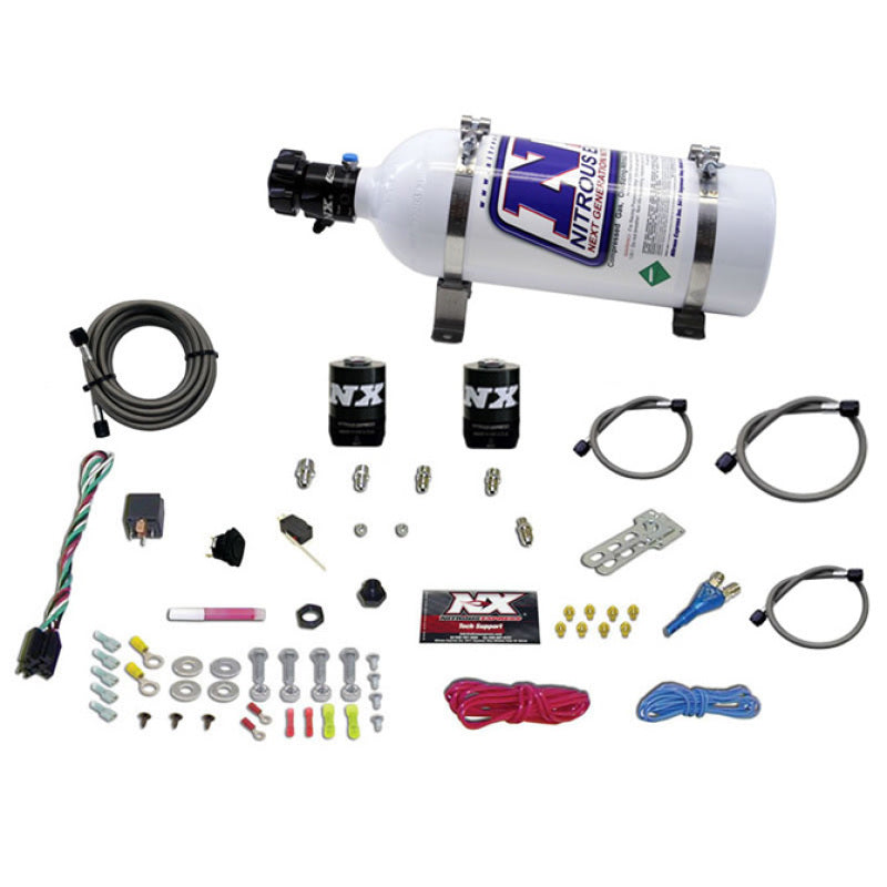 Nitrous Express Ford EFI Race Single Nozzle Nitrous Kit (100-250HP) w/5lb Bottle Nitrous Systems Nitrous Express