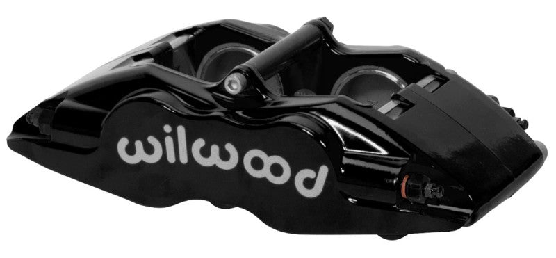 Wilwood Caliper-Forged Superlite 1.38in Pistons .81in Disc - Black Brake Calipers - Perf Wilwood