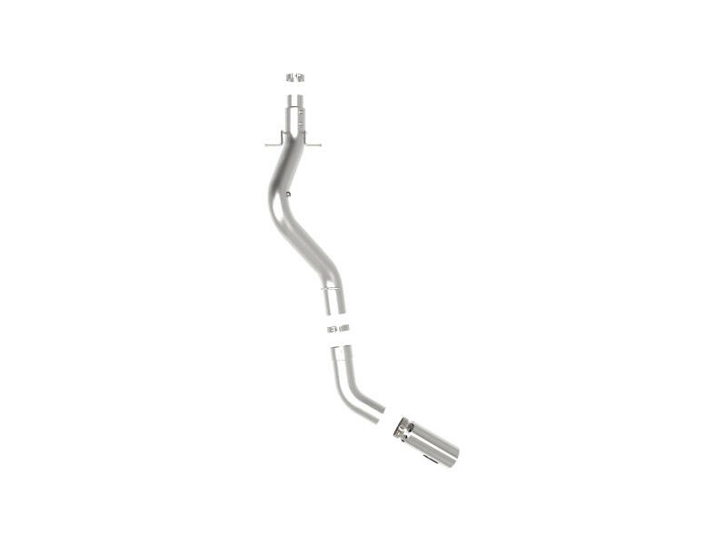 aFe Large Bore-HD 5 IN 409 SS DPF-Back Exhaust System w/Polished Tip 20-23 GM Truck V8-6.6L Catback aFe