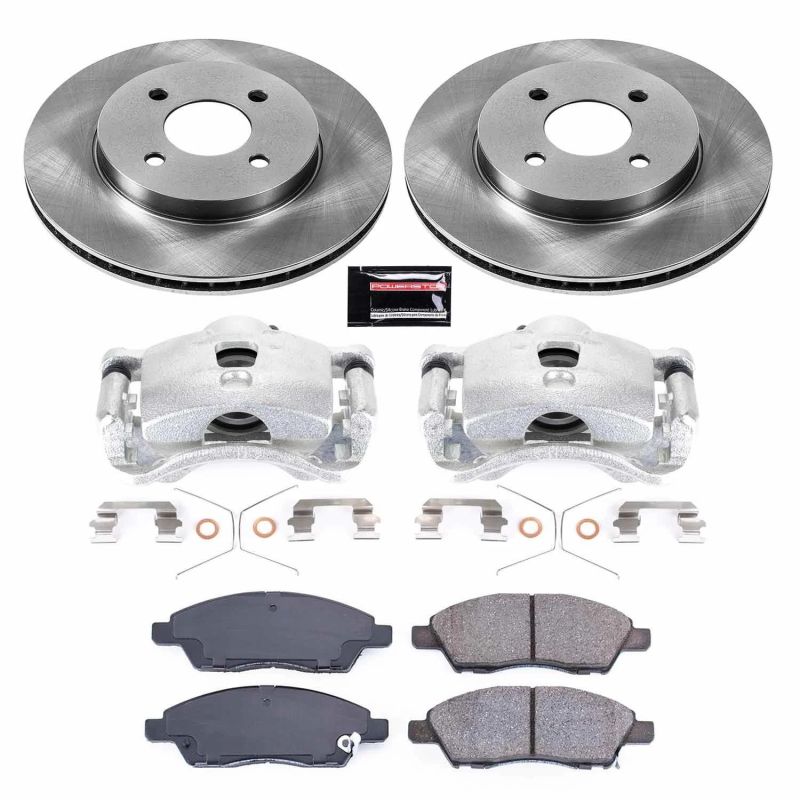 Power Stop 2012 Nissan Versa Front Autospecialty Brake Kit w/Calipers Brake Kits - OE PowerStop