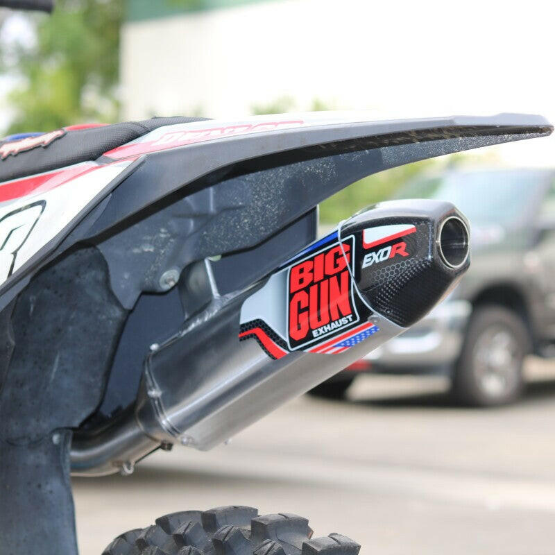 Big Gun 19-20 Honda CRF 450R EVO R MX Full Exhaust Powersports Exhausts Big Gun