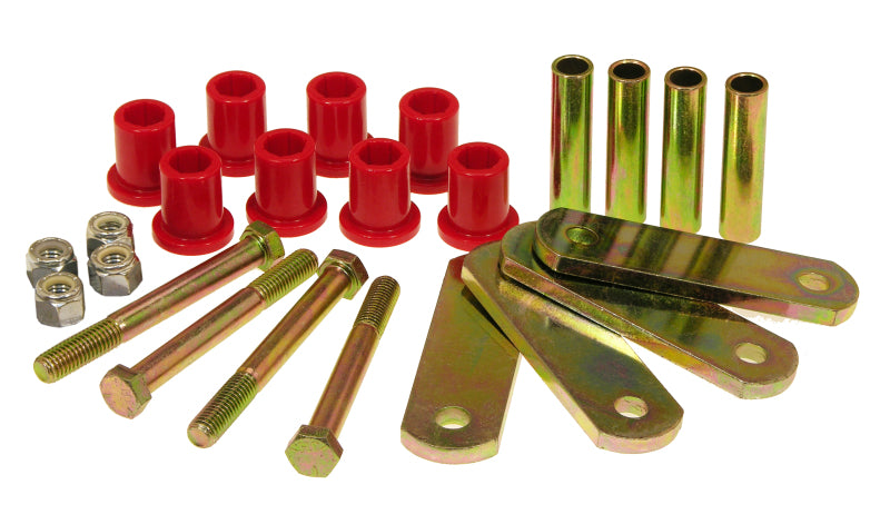 Prothane 70-74 AMC AMX/Javelin HD Shackle Bushings - Red Bushing Kits Prothane