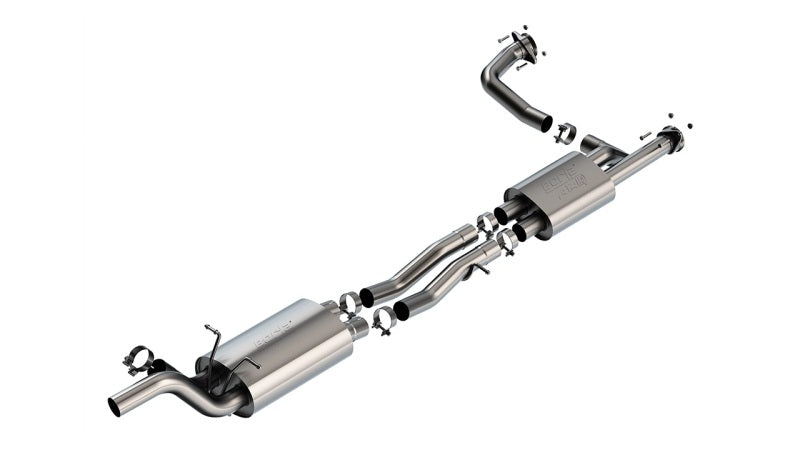 Borla 25-26 RAM 1500 RHO 3.0L V6 3in ATAK Exhaust Mid-Section - 145.1in WB Connecting Pipes Borla