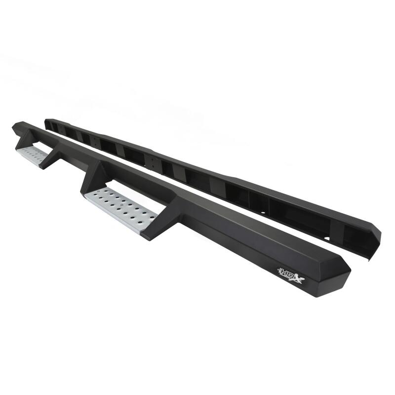 Westin 22-23 Toyota Tundra CrewMax HDX Stainless Drop Nerf Step Bars - Tex. Blk Nerf Bars Westin
