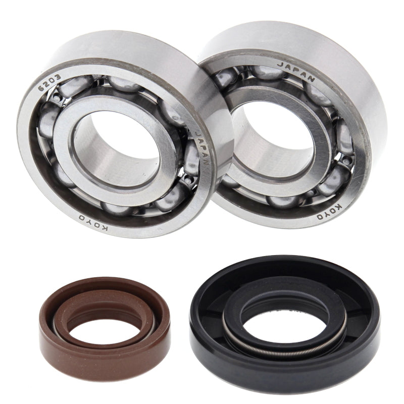 All Balls Racing 02-03 KTM JR ADV 50 Crank Shaft Bearing Kit Bearings All Balls Racing