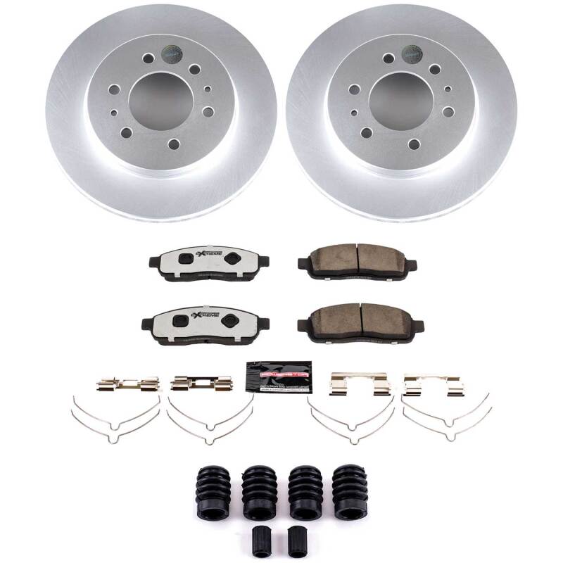 Power Stop 2009 Ford F-150 Front Z36 Coated Truck & Tow Brake Kit Brake Kits - Performance Blank PowerStop