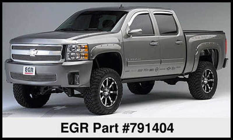 EGR 07-13 Chev Silverado 5ft Bed Bolt-On Look Fender Flares - Set Fender Flares EGR