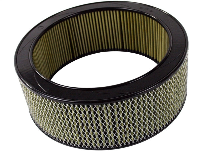 aFe MagnumFLOW Air Filters Round Racing PG7 A/F RR PG7 14OD x 11ID x 5H IN with E/M Air Filters - Universal Fit aFe