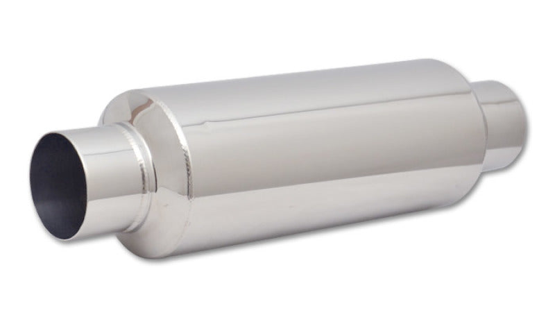 Vibrant SS Resonator (Standard Design) 3in inlet/outlet x 18in long w/ 5in OD resonator body Resonators Vibrant