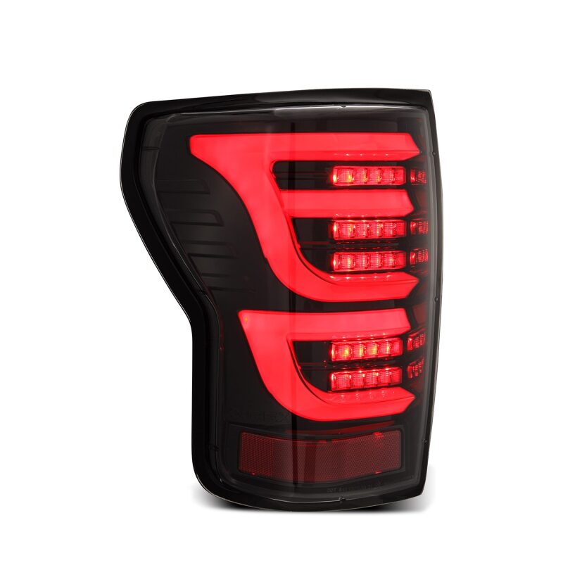 AlphaRex 07-13 Toyota Tundra LUXX-Series LED Tail Lights Alpha-Black Tail Lights AlphaRex