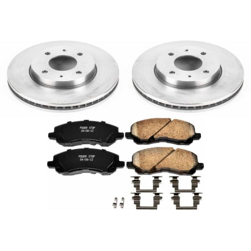 Power Stop 2004 Mitsubishi Lancer Front Autospecialty Brake Kit Brake Kits - OE PowerStop