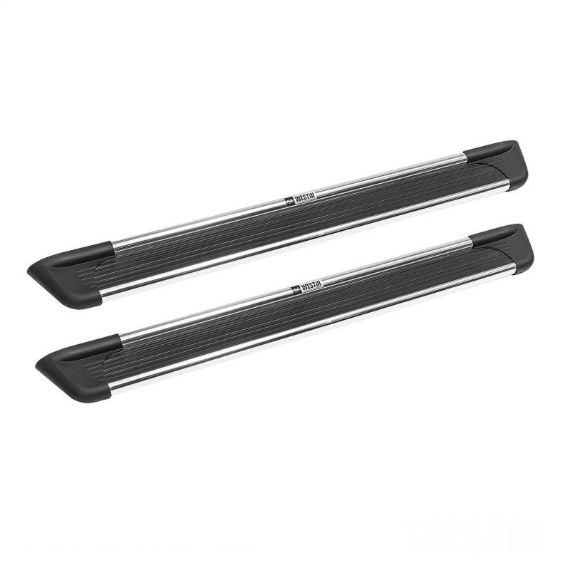 Westin Sure-Grip Aluminum Running Boards 69 in - Brushed Aluminum Running Boards Westin