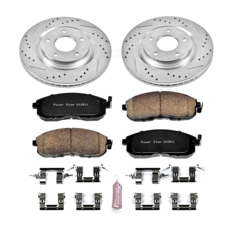 Power Stop 11-17 Nissan Juke Front Z23 Evolution Sport Brake Kit Brake Kits - Performance D&S PowerStop