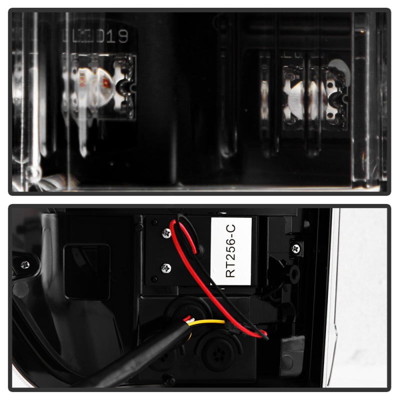 Spyder 21-23 Ford F150 (Factory Halogen) Light Bar LED Tail Lights - Black (ALT-YD-FF15021HAL-BK) Tail Lights SPYDER