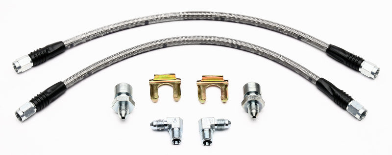 Wilwood Flexline Kit 1999-2006 GM 1500 Truck/SUV 14.25 Rotor Rear Brake Line Kits Wilwood