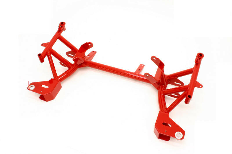BMR 98-02 4th Gen F-Body K-Member w/ LS1 Motor Mounts and Pinto Rack Mounts - Red Crossmembers BMR Suspension