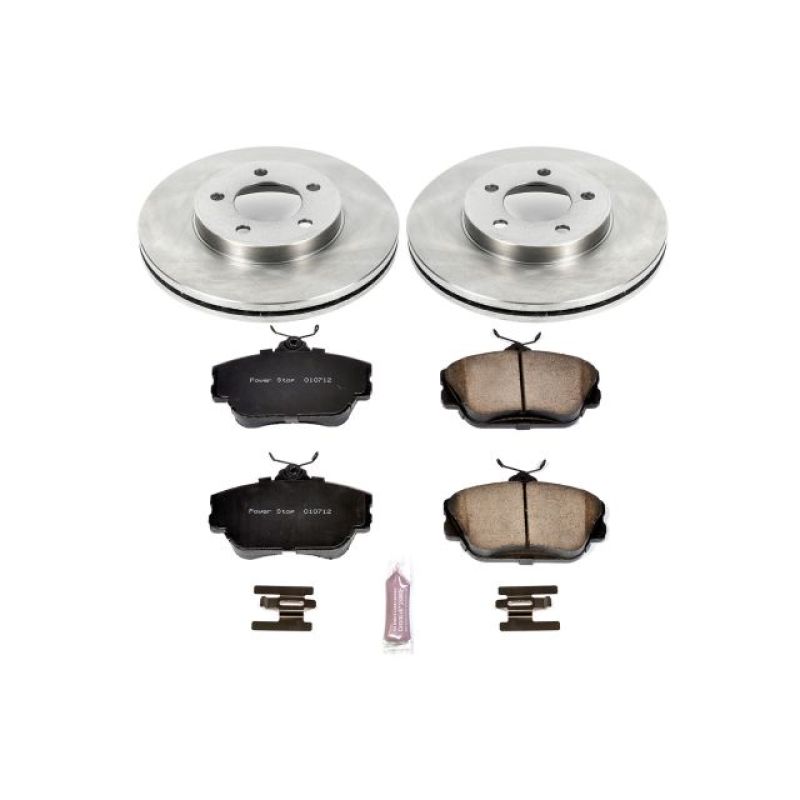Power Stop 1995 Ford Taurus Front Autospecialty Brake Kit Brake Kits - OE PowerStop