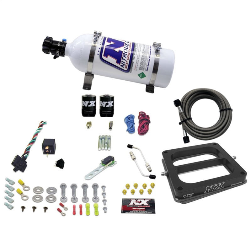 Nitrous Express Dom/Alcohol Nitrous Kit (100-500HP) w/5lb Bottle Nitrous Systems Nitrous Express