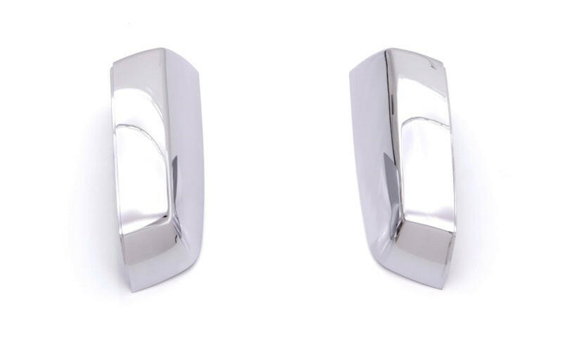AVS 14-18 Chevy Silverado 1500 Upper Mirror Covers 2pc - Chrome Exterior Trim AVS