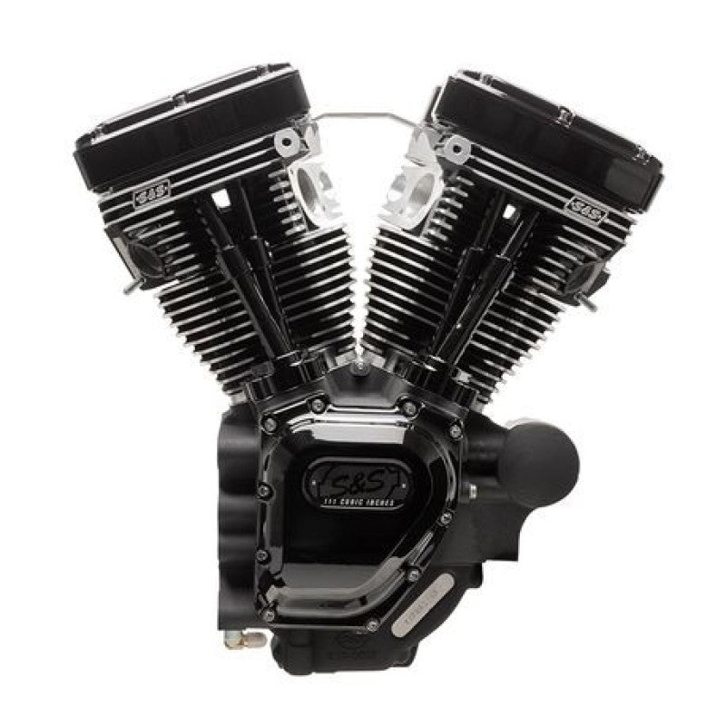 S&S Cycle 07-16 Touring Models T111 Black Edition Longblock Engine - 585 GE Cams Engines S&S Cycle