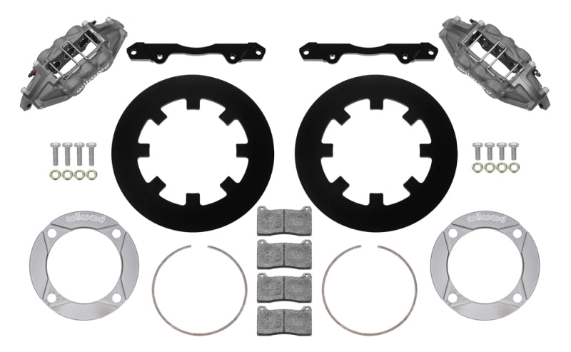 Wilwood 2014+ Polaris RZR XP 1000 Front Kit 11.25in - Anodized Brake Kits - Performance Drill Wilwood