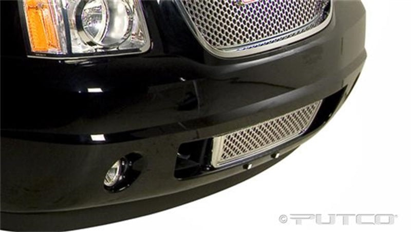 Putco 07-14 GMC Yukon XL Bumper Grille Punch Stainless Steel Grilles Grilles Putco