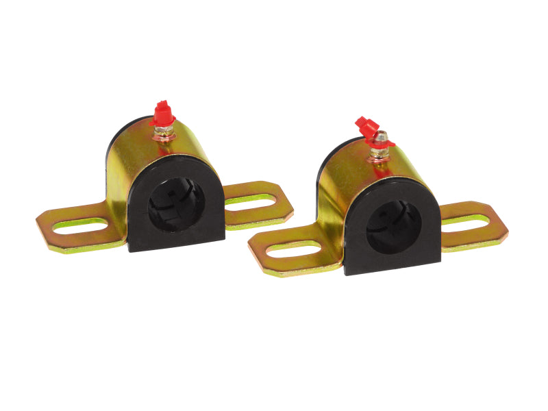 Prothane Universal Greasable Sway Bar Bushings - 26MM - Type B Bracket - Black Sway Bar Bushings Prothane