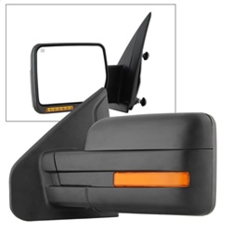 xTune Ford F150 07-14 Power Heated Amber LED Signal OE Mirror Left MIR-03349EH-P-L Side Mirrors SPYDER