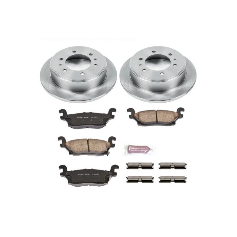 Power Stop 06-10 Hummer H3 Rear Autospecialty Brake Kit Brake Kits - OE PowerStop