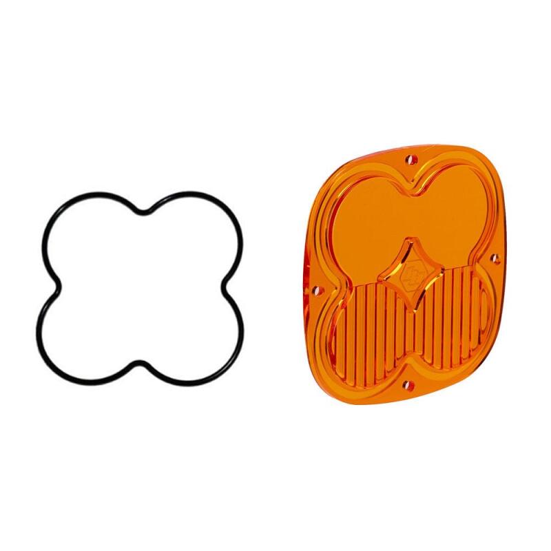 Baja Designs Squadron Driving Combo Factory Amber Lens Replacement Kit Light Bars & Cubes Baja Designs