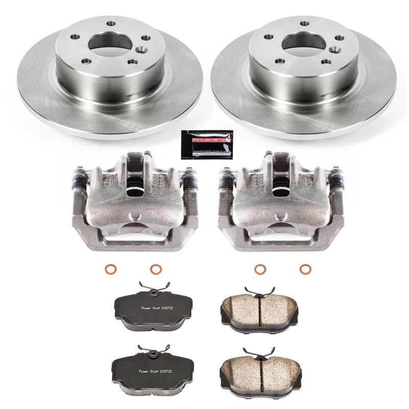 Power Stop 99-04 Land Rover Discovery Rear Autospecialty Brake Kit w/Calipers Brake Kits - OE PowerStop