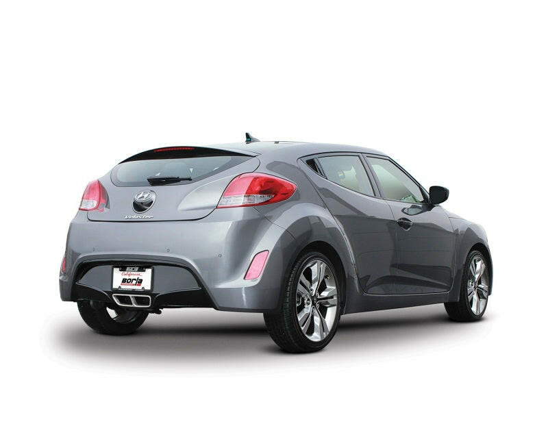 Borla 12-14 Veloster 1.6L AT/MT FWD 2dr 2.25in No Tips SS Exhaust (rear section only) Axle Back Borla