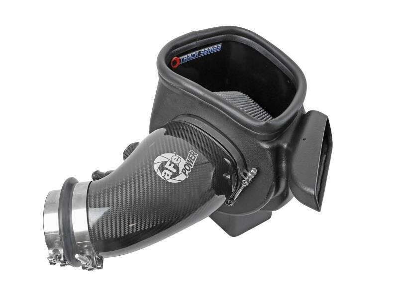 aFe 12-21 Jeep Grand Cherokee 6.4L Track Series Carbon Fiber Cold Air Intake w/Pro Dry S Filter Cold Air Intakes aFe